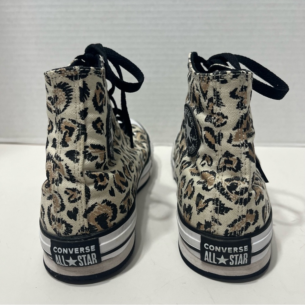 Converse Chuck Taylor All Star Lift High-Top platform sneakers animal print - Picture 6 of 15